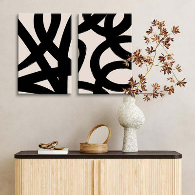 2 Piece Wrapped Canvas Print