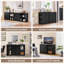 107cm Multifunctional Sideboard with Concealed Storage-1395741060