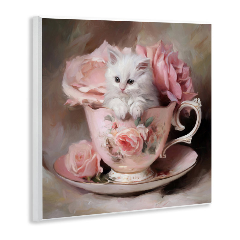 Plaque murale Petit chaton, par Tina LeCour