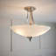 Miltiades Glass Semi Flush Mount-10139512