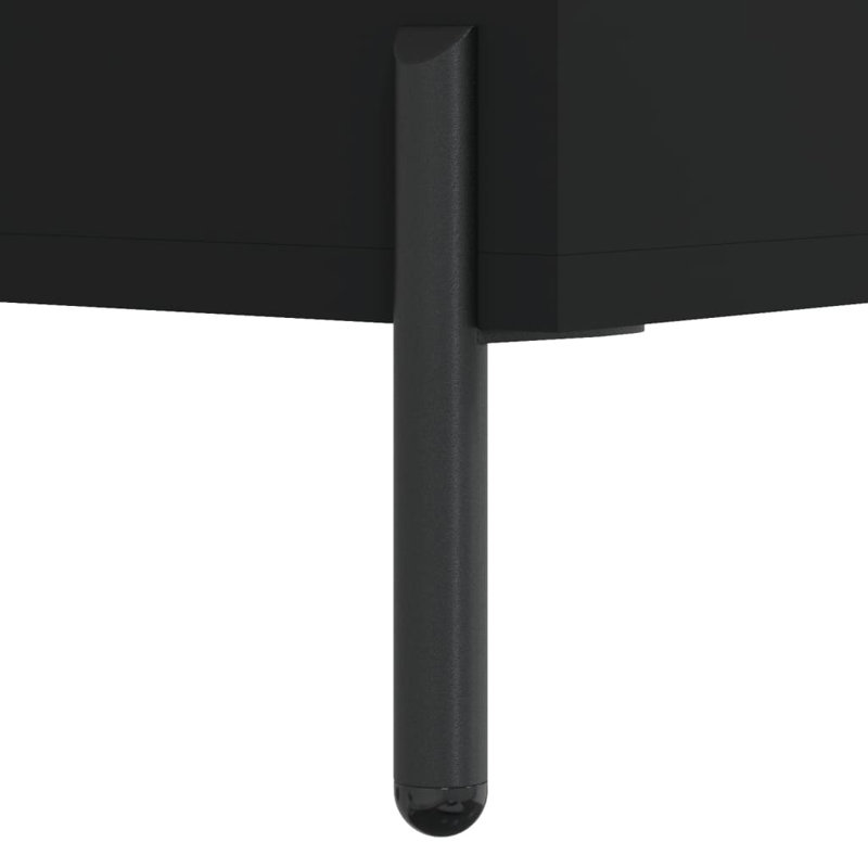 Maali 90 cm H x 34.5 cm W Standard Bookcase, Black