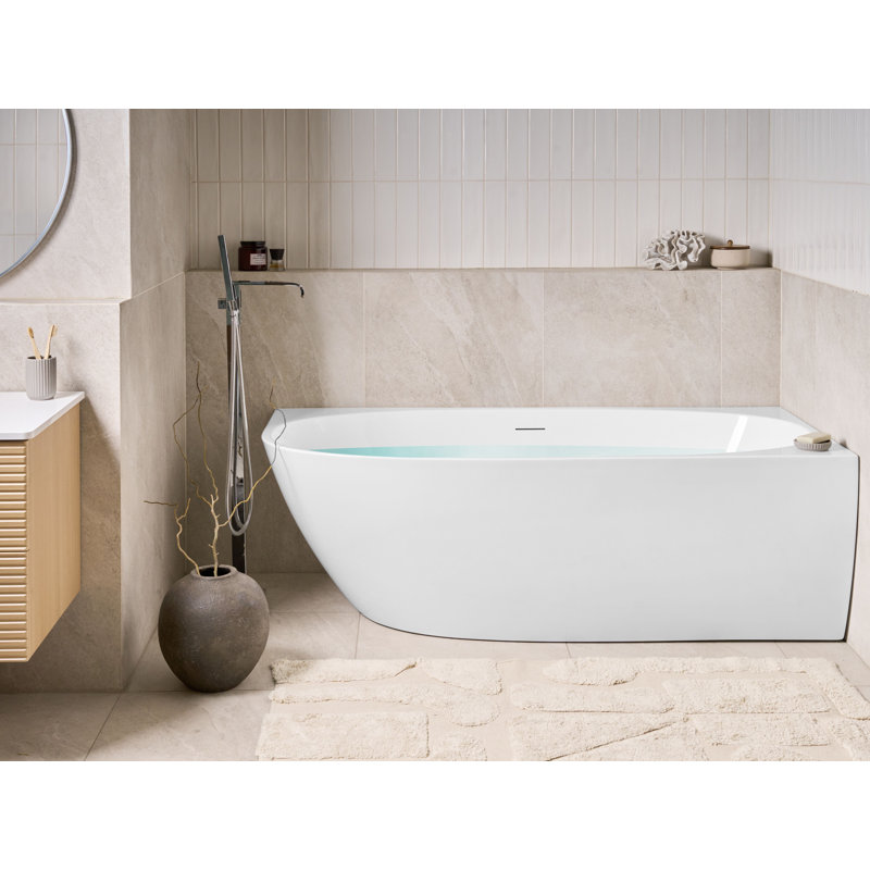 Maillet 1700mm x 800mm Corner Acrylic Bathtub