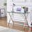 Tonbridge Glass Stainless Steel Writing Desk