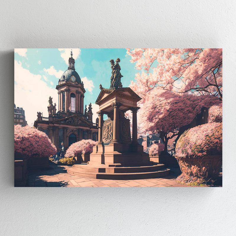 «Chrisander Antique Architecture In Cardiff», impression sur toile, H 24 po x l 36 po x P 1,25 po