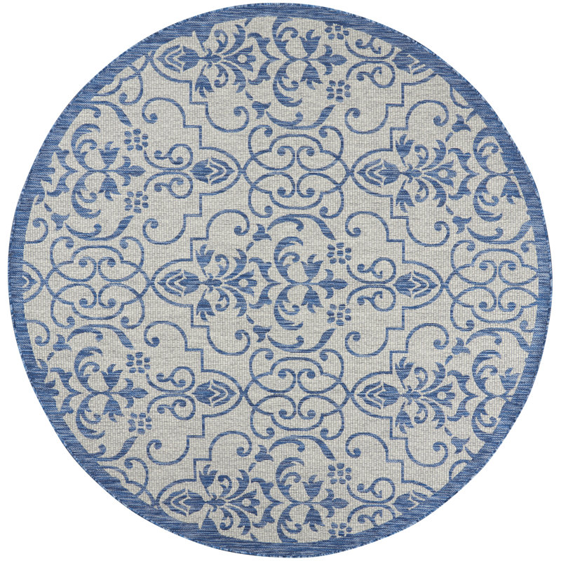 Tapis ivoire Minta, Rond 7 pi 10 po