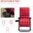 Zero Gravity Folding Chair In Red, With Padded Cushion & Side Drawer, Supports Up To 264 Lbs, Indoor Outdoor Reclining Lounge Compartment, Gravity, Lbs Capacity,