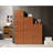 15.9'' Wide 5 - Shelf Storage Cabinet-1827696376