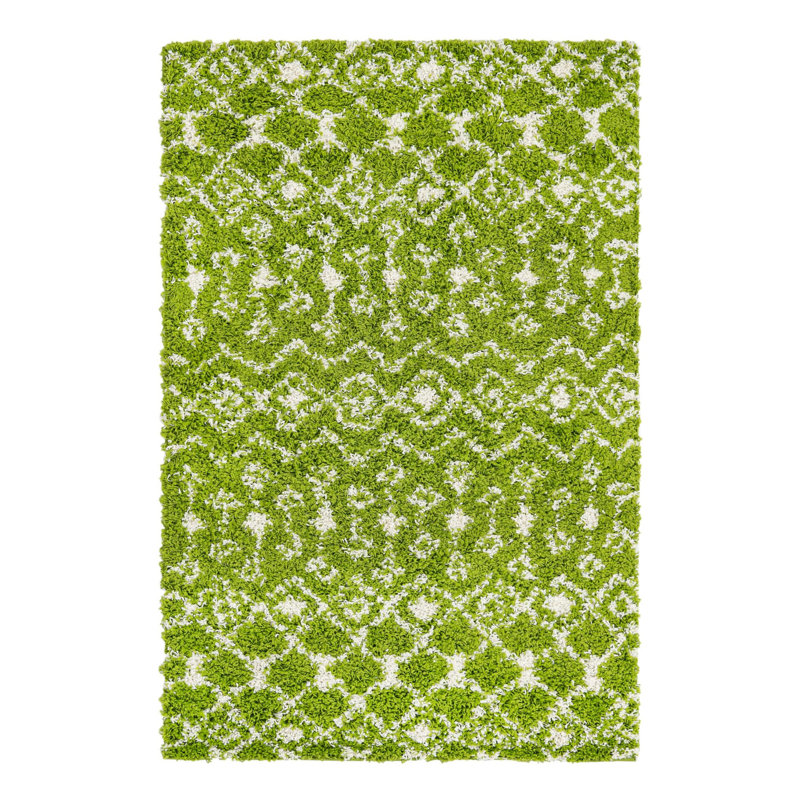 Tapis à poils longs Griego, Rectangle 4 pi 1 po x 6 pi 1 po