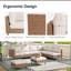 Patio Conversation Set with Cushions-690168884