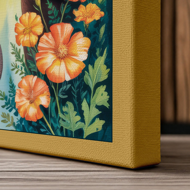 Print, 36x24 - 91.4 x 61.0 cm, Ochre Border