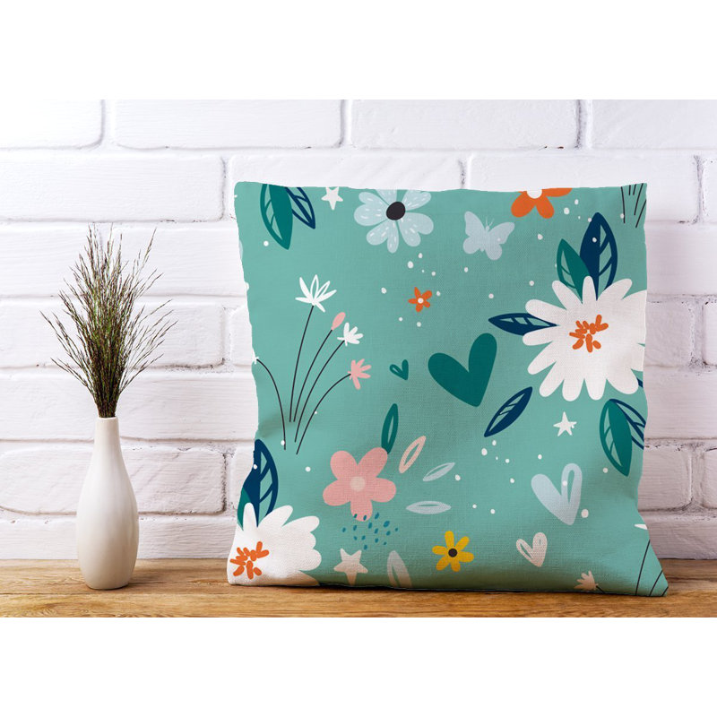 Robinne Floral Square Cushion
