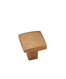 Mission Bronze Square Knob, Champagne