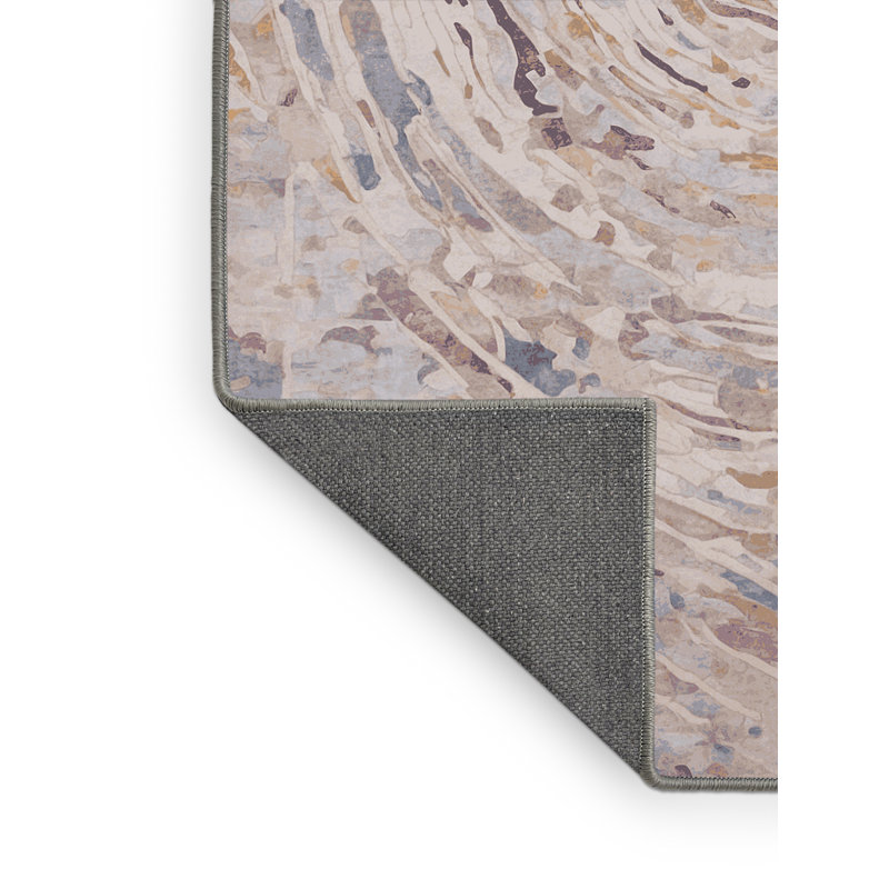 Tapis gris soyeux et moelleux, Tapis de couloir 2 pi x 4 pi
