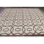 Tapis noué la beige 9 pi x 12 pi en laine à la main one-of-kind Zampa