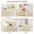Swivel Accent Chair, Swivel Barrel Chair - Swivel Chair With Ottoman, Cuddle Chairs Round Lounge Sofa Chair With Pillow, 360° Single Swivel Chairs For Living Room-754236049