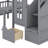 Adonya Kids Twin Over Twin Bunk Bed-182423028