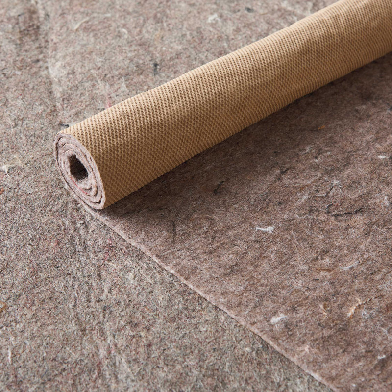 Sykes Dual Surface 0.2'' Thick Non Slip Rug Pad, Runner 2' x 8'