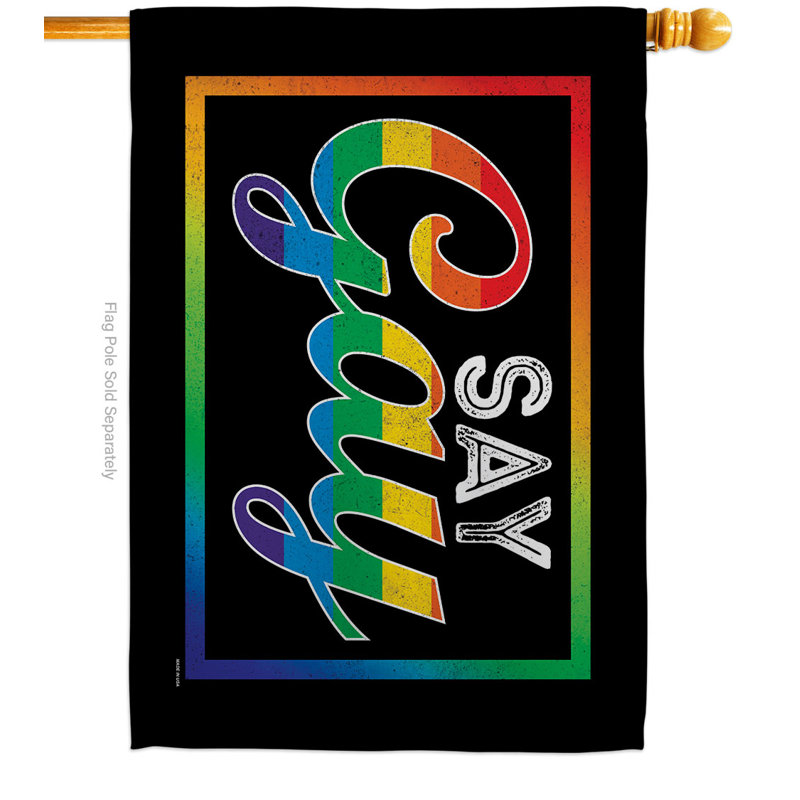 Drapeau de maison 40 po x 28 po Kirtus