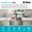 Évier de cuisine KRAUS Kore ™ Workstation Farmhouse-115270562-115270563