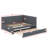 Full-Sized Daybed With Concealed Trundle Bed-1025801499