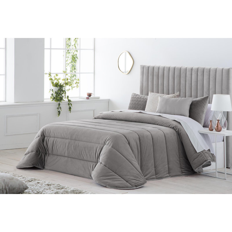 Atreo Comforter, Grey, 180cm W x 270cm L