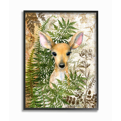 «Baby Fawn Children Forest Animal» par Sherri Buck Baldwin - impression d'art graphique