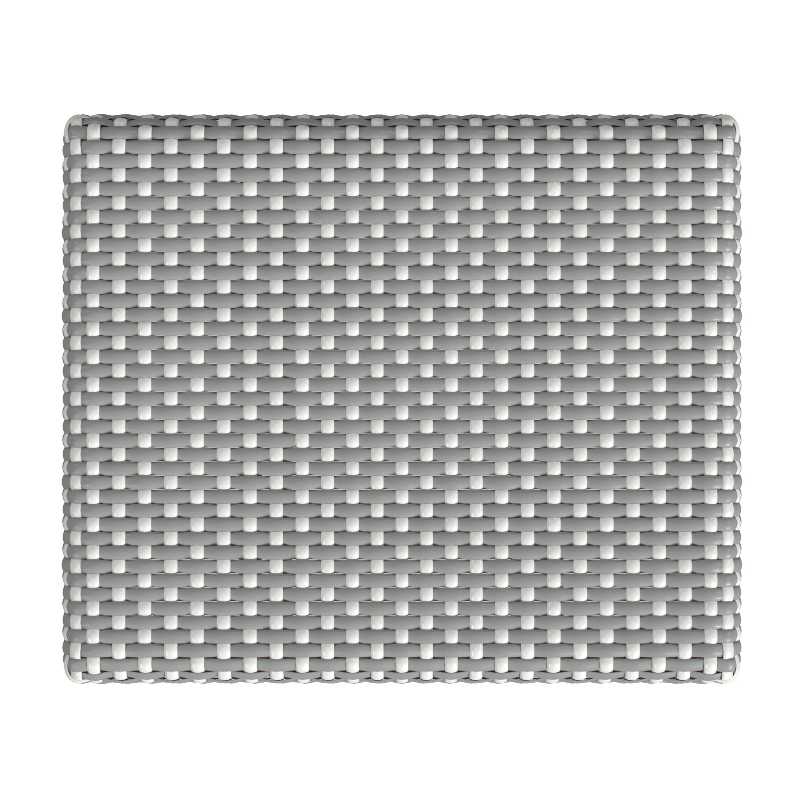 Lennart 30" Bar Stool, Counter Stool (24.5" Seat Height), Gray/White Dot / Natural Rattan Frame