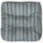 Outdoor Patio 20" x 20" Square Tufted Seat Cushion Set - Neutral Stripes-1843591834