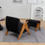 Upholstered Armchair with Footstool-488585401-503314700