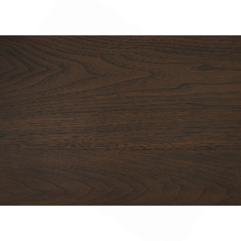 Table de salle à manger en bois avec finition en noyer