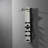 4-way Diverter Shower Tower Panel System with Adjustable Shower Head-94402713