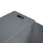 Lit de jour simple avec accoudoirs de rangement, couchette cachée et système de charge pratique, gris-1299136529
