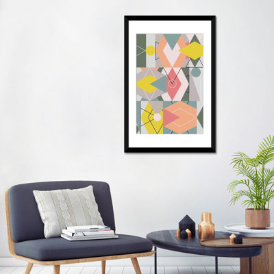 «Graphic CXLV», reproduction d'impression sur toile tendue