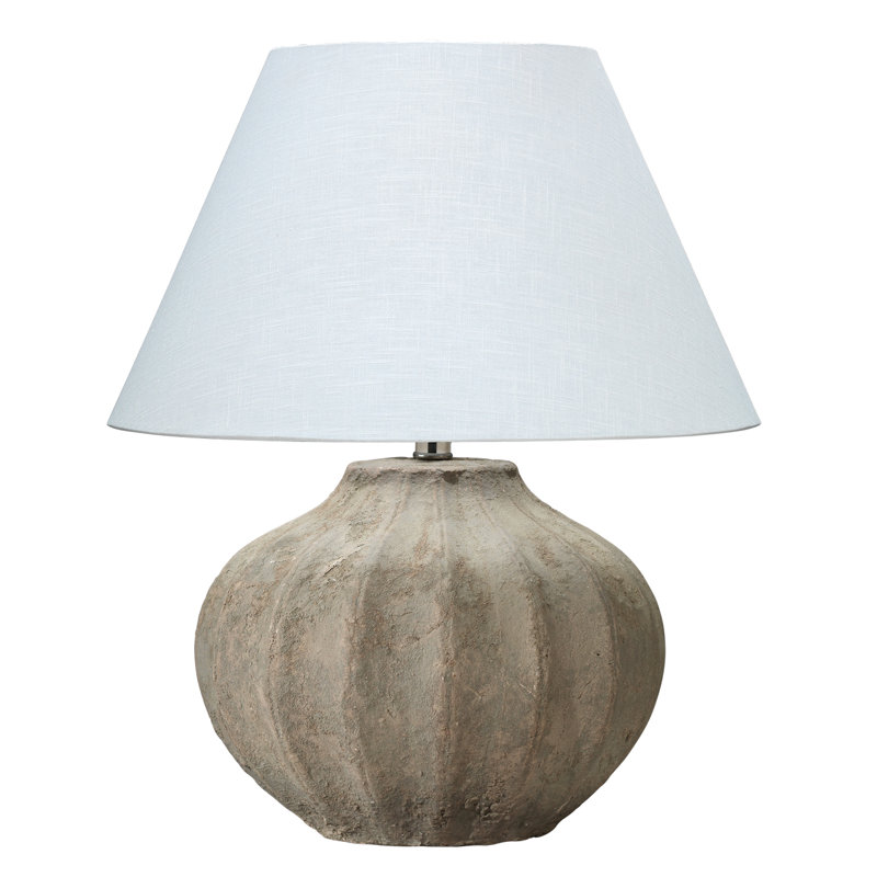 23'' Grey Table Lamp