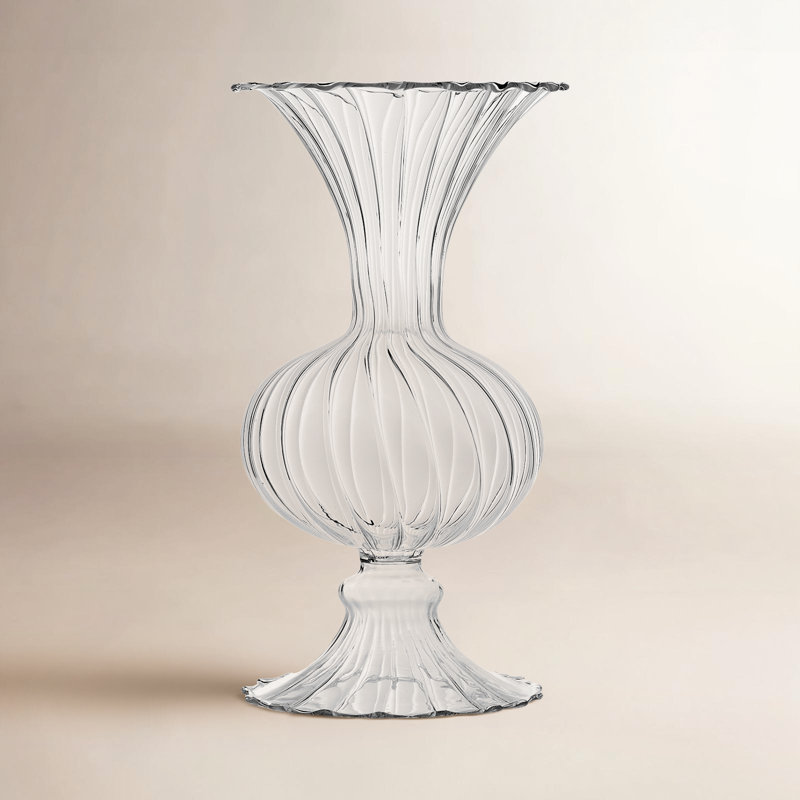 Handmade glass table vase Keaton