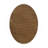 Delmon Dark Walnut Round Dining Table