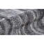 Hand Knotted Striped Area Rug in Charcoal-534089489