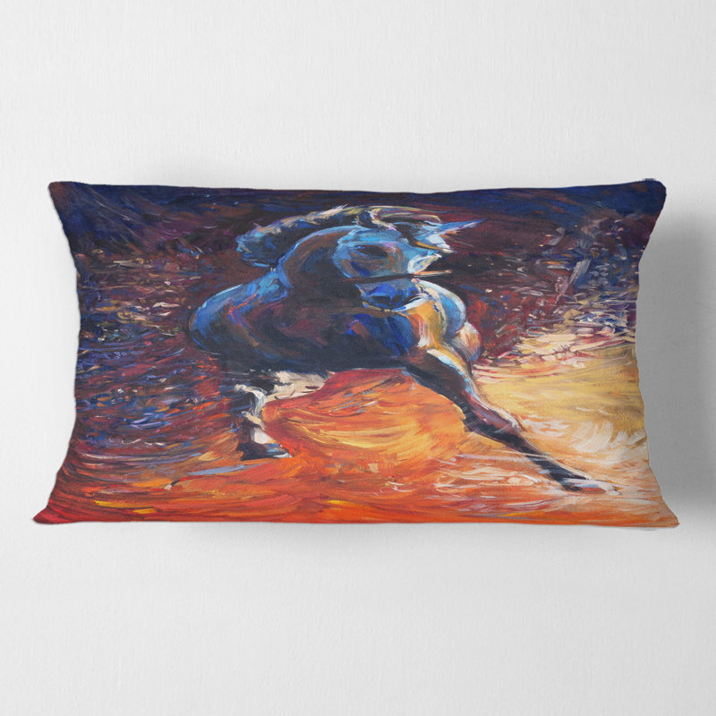 Animal Print Throw Pillow