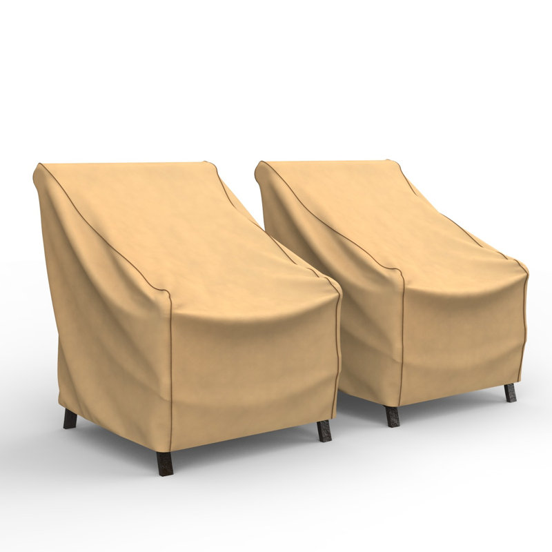 Housses de chaise d'extérieur Eduardo, H 39 po x l 37 po x P 41 po