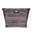 Square Brown Fire Pit Table - 40,000 , For Garden Enjoyment Brown, Outdoor Entertainment