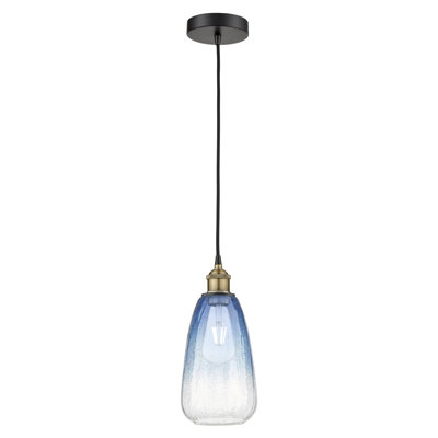 Mini-luminaire suspendu avec cordon 6 lumières Edison
