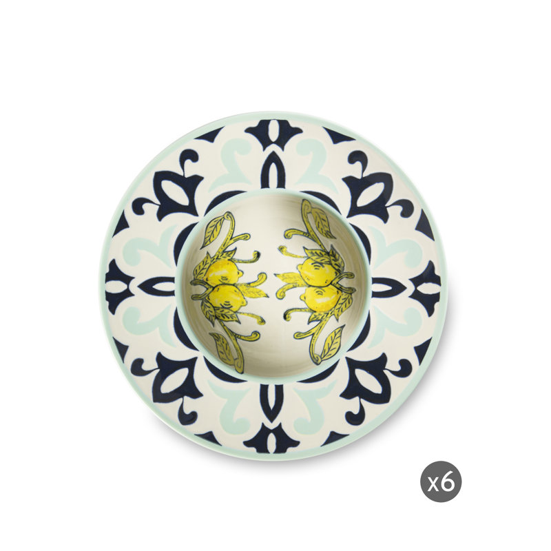 Excelsa Amalfi Ceramic Pasta Dish