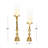 Set of 2 32.00 " Aluminum Hurricane
