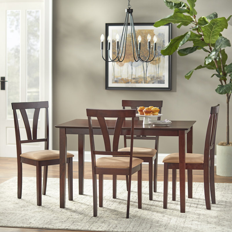 Donald Rectangular Solid Wood Dining Table