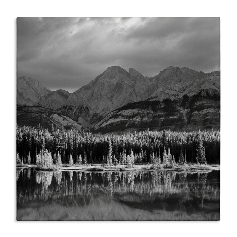 «Two Jack Lake Landscape» par Chip Forelli, H 24 po x l 24 po