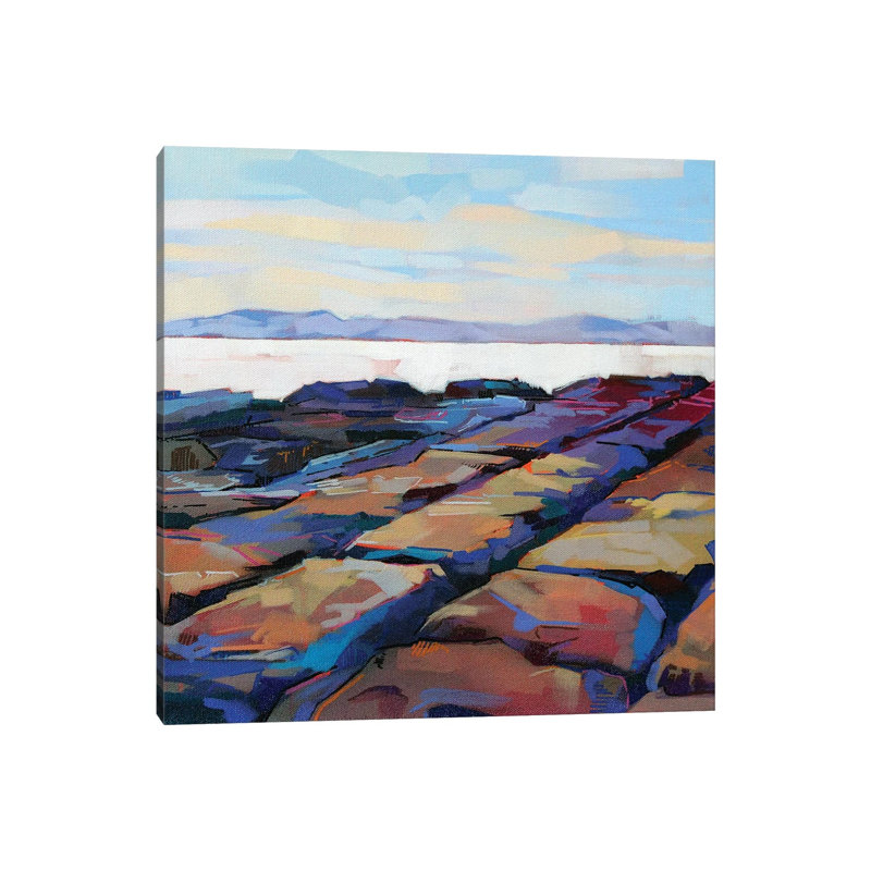 Rocks At Pampa IV by Kevin Lowery - Wrapped Canvas Painting, 30.48 cm H x 30.48 cm W