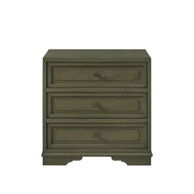 3 Drawer Nightstand - Pistachio