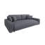6 Seater Corduroy Sofa Bed-1846993629