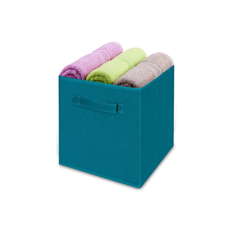 Personalized Dog Pet Toy Basket Perfect Size Compact Storage Bin with Handles Custom Name, Yes, Beige