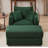 Modern Style Single Sofa Sofa Couch with A Movable Ottoman-1930257333